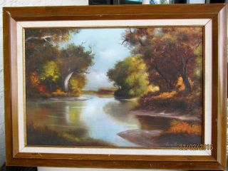 Vintage Florida Lanscape By Arlie Gray,  Kentucky And Florida Artist And Writer 2