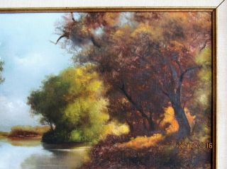 VINTAGE FLORIDA LANSCAPE BY ARLIE GRAY,  KENTUCKY AND FLORIDA ARTIST AND WRITER 2 2