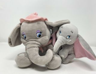Disney Parks Baby Dumbo And Mrs Jumbo Storybook Circus Plush Doll Set
