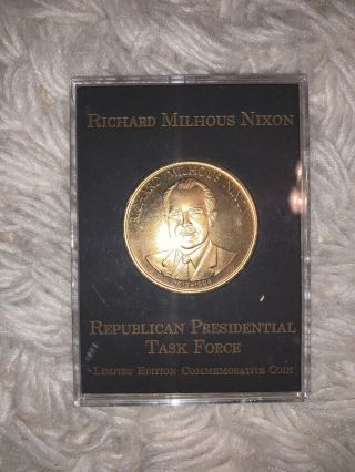 Richard Milhous Nixon Republican Presidential Task Force Commemorative Coin 2