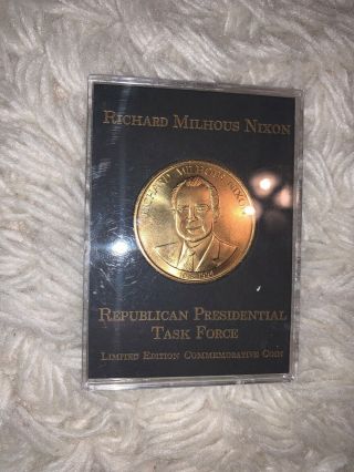 Richard Milhous Nixon Republican Presidential Task Force Commemorative Coin 3