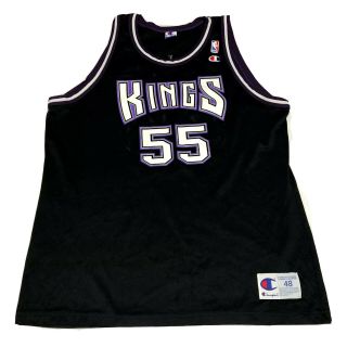 Vintage Sacramento Kings Jason Williams 55 Jersey Nba Champion Size Xl 48 Vtg