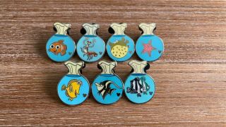 , Nemo Fish Bag Disney Pin Set