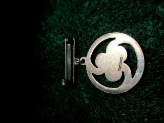 Vintage Sterling Canadian Girl Guides CGG Brooch/Jewelry 2