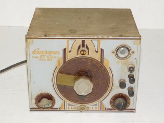 Vtg 1940 Carron Cca Audio Beat Frequency Oscillator Tube Amp Receiver Radio Test