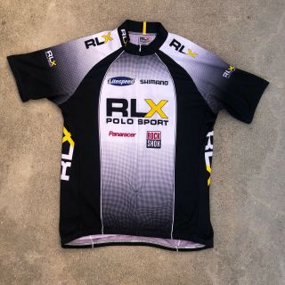 Vintage Rlx Polo Sport Cycling Jersey Shirt