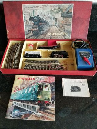 Vintage West German Marklin Train Set 3200