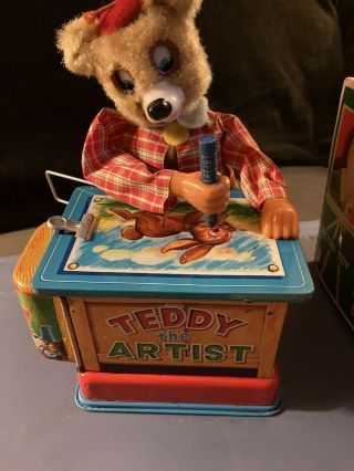 Teddy The Artist Toy C 1960 
