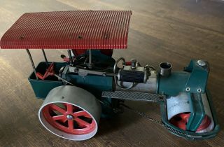 Vintage Wilesco Old Smoky Steam Power Engine Tractor Roller West Germany