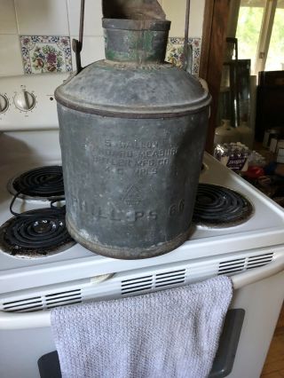 Vintage 5 Gallon Phillips 66 Gas Can