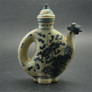Chinese Old Porcelain Pots Of Blue And White Porcelain Teapot Wine Pot