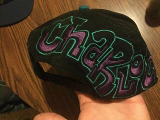 Vintage Charlotte Hornets Drew Pearson Graffiti Snapback Hat Cap NBA 3