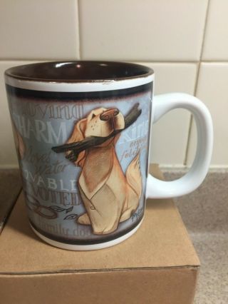 Golden Retriever Dog Ceramic Coffee Cup Mug 12 Oz Pedigree Pals 2013 Nib