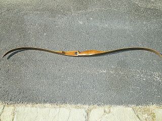 Vintage Amf Wing Archery Recurve Bow Falcon