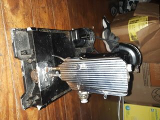 Vintage 1947 Singer Sewing Machine.  Missing Front Extension Panel & A Few Others