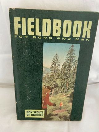 1971 Printing Fieldbook Vintage Boy Scouts Of America Bsa Book