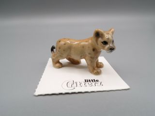 Little Critterz Cougar Cub " Renegade " Porcelain Figurine Lc136