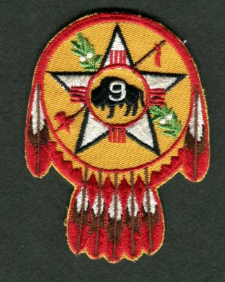 Bsa Boy Scout Patch Region 9 Circa 1960s