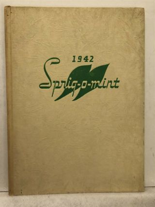 1942 Bremen High School Annual Yearbook Indiana In