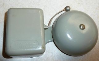 Vintage Western Electric Single Bell Fire Alarm Or Get Your Teenager Out Of Bed
