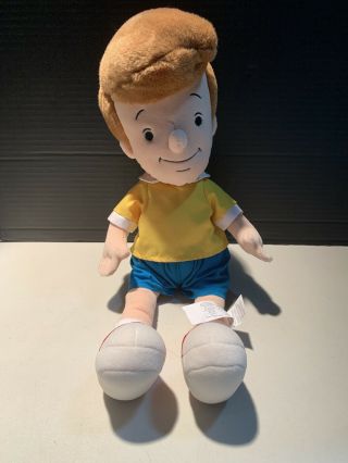 Rare Vintage 18 " Walt Disney Christopher Robin Plush Doll From Winnie The Pooh