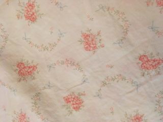 BEAUTY Vintage RALPH LAUREN ITALY Floral FABRIC 100 Linen CASTELLINI Tablecloth 2