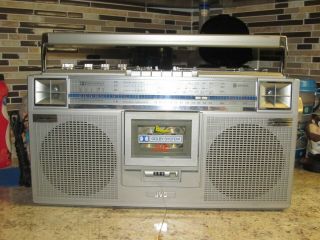 Vintage Old School Jvc Rc - 656 - Jw With Sw1&2 Fm/am Radio Dolby System/biphonic