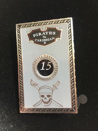 Disney Wdi - Wait Time Sign - Pirates Of The Caribbean Pin Variant