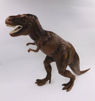Schleich Large Tyrannosaurus Rex 11” Toy Dinosaur Figure 2006 T Rex 73527