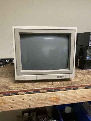 Vintage Commodore 1902a Monitor Business Machine Powers On