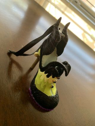 Disney Maleficent From Sleeping Beauty Runway Shoe Ornament— - See Details