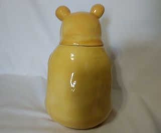 Winnie the Pooh With Hunny Pot Disney Treasure Craft Mexico Cookie Jar 3