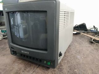 Vintage Sony Bvm - 8021 Trinitron Color Video Monitor