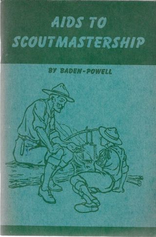 1945 Aids To Scoutmasters By Baden - Powell Boy Scouts Of America Bsa Book