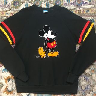 Vintage Disney Mickey Mouse Sweatshirt Size Xl Retro Cartoon Graphic 80s 90s Euc