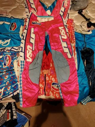 Vintage Jt Racing Paintball Pants 32 Motocross Pink Old School