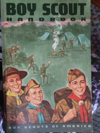 Boy Scouts Handbook 1966 2nd Printing 7th Edition.  Vintage.