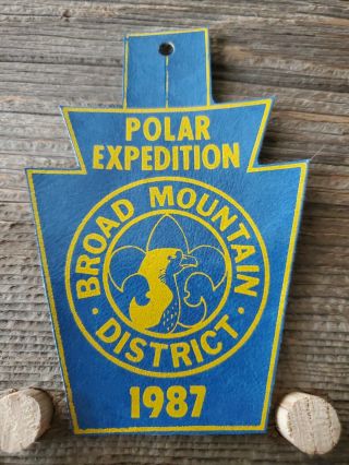 Broad Mountain District,  1987 Polar Expedition,  Hawk Mountain Council,  Bsa,  Boy