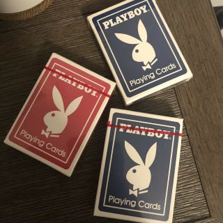 Playboy Gem Vtg Playing Cards W/ Perforated Stamp Read
