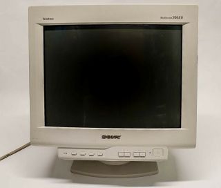 Vintage Sony 200es Monitor