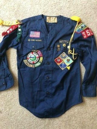1970s / 1980s Cub Scout / Boy Scout Uniforms,  Accessories,  Hats,  Patches,  Etc.