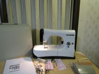 Vintage Necchi Lydia Mk2 Model 544 Arm Zig Zag Sewing Machine