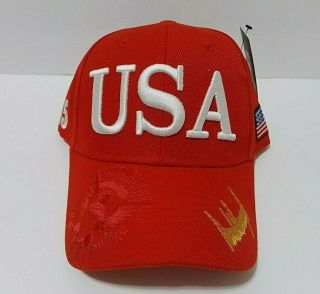 Maga President Donald Trump Make America Great Again Hat Usa Red Cap
