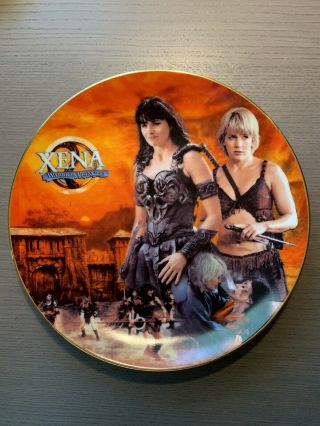 Vintage Xena Warrior Princess Collectible Plate “two Women,  One Night " 116/300