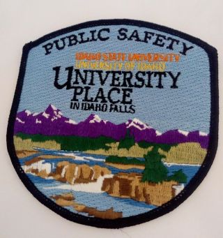 Idaho State University Public Safety Patch - Massive Police Patch