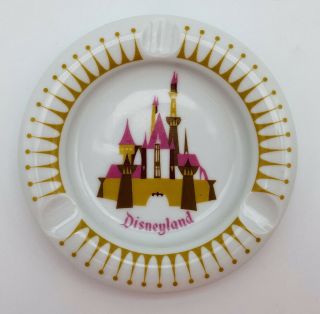 Vintage Disneyland Castle Walt Disney Productions Ceramic Retro Mid Century Rare