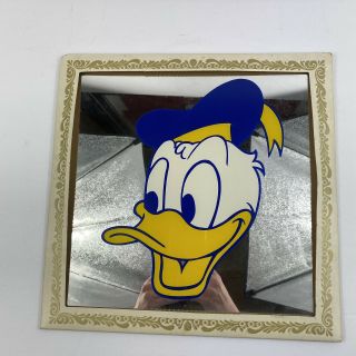 Vintage Walt Disney Donald Duck 12 " X 12 " Mirror