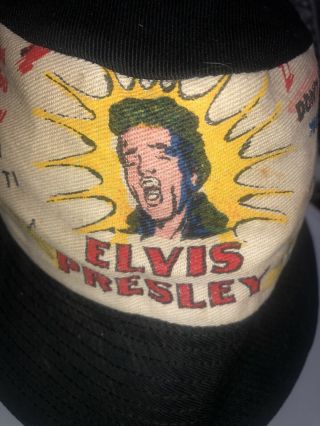 Vintage Elvis Presley 1956 Bucket Hat S