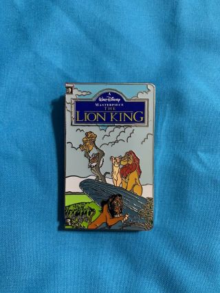 Disney The Lion King Vhs Retro Cassette Tape Dlr Quarterly Series Le Pin