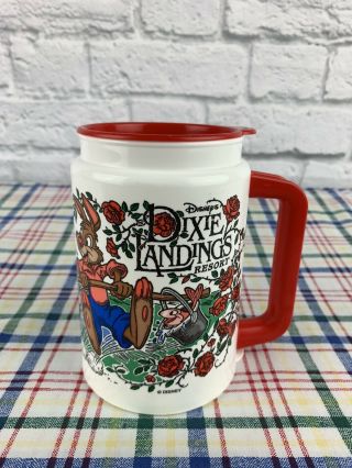 Vintage Walt Disney World Dixie Landings Resort Splash Mountain Drink Mug Cup